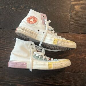 Converse high tops pastel size 8.5 women’s